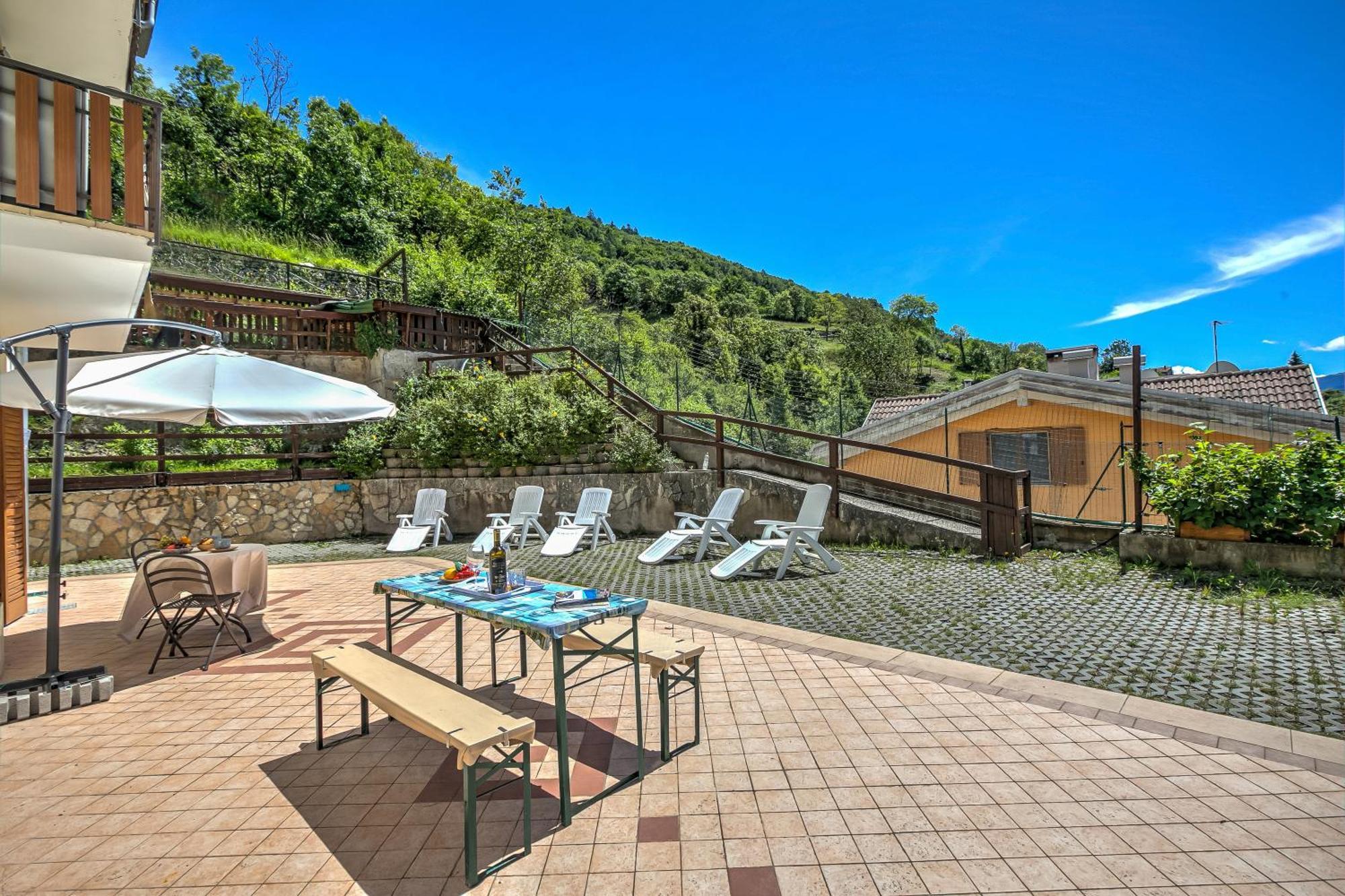 Il Giardino In Montagna Family Friendly- Happy Rentals 蒂诺 外观 照片